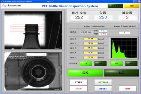 PET Bottle Inspection Vision System